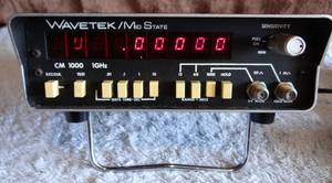 lot 144 image: VINTAGE WavetekMid State Frequency Counter Model CM-1000 1GHz - TESTEDWORKING