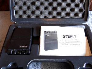 lot 175 image: Avionix Stim-T Muscle Stimulator in Hard Case w Manuals