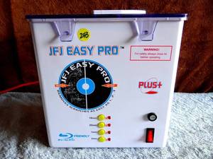 lot 243 image: JFJ Easy Pro Universal Video Game DVD CD Clean Scratch Removing Repair Machine - WORKING