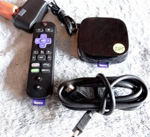 lot 245 image: Roku SE 2710X Media Streamer Box 12V TC2-R1007 wRemote