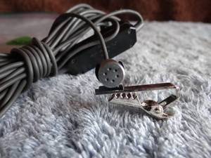 lot 264 image: MICRO MICROPHONE WITH CLIP AS SHOWN