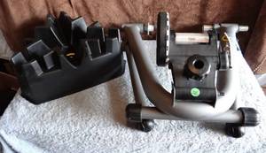 lot 265 image: Cycle Ops MAG Indoor Bike Trainer & Front Wheel Climbing Riser