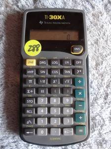 lot 288 image: Texas Instruments TI-30X-A Scientific Calculator Works