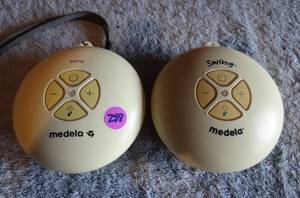 lot 298 image: LOT OF 2 - Medela-Swing Single Electric Breast Pump