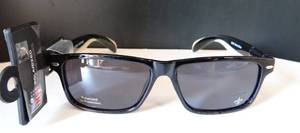 lot 23 image: NFL POLORIZED SUNGLASSES - NEW ORLEAN SAINTS LOGO GLASSES