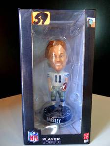 lot 59 image: COLE BEASLEY - DALLAS COWBOYS BOBBLEHEAD FIGURE - IN ORIGINAL BOX
