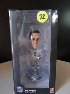 lot 72 image: DAN BAILEY - DALLAS COWBOYS BOBBLEHEAD - NIB