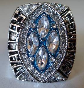 lot 75 image: 1993 Dallas Cowboys EMMITT SMITH Championship Ring Super Bowl NFC Champions