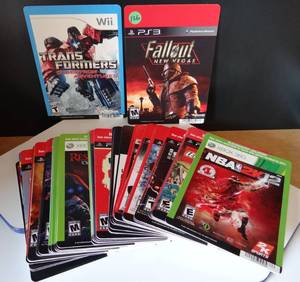 lot 126 image: RARE FIND - BLOCKBUSTER GAMING DISPLAYS ( ASSORTED COLLECTION OF 50 TITLES)