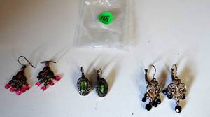 lot 169 image: ASSORTMENT OF EARRINGS AS SHOWN