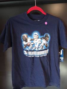lot 172 image: DALLAS COWBOYS - 3 HEADED MONSTER T-SHIRT - (YOUTH MED) - W TAGS