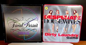 lot 180 image: TRIVIA PURSUITS (GENTS III) & DESPERATE HOUSEWIVES BOARD GAMES