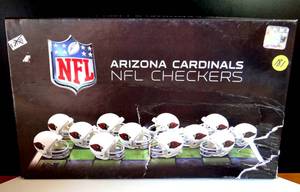 lot 181 image: ARIZONA CARDINALS vs DALLAS COWBOYS - NFL LICENSED CHECKER GAME