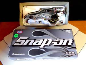 lot 182 image: NHRA SNAP ON DIE CAST NATIONAL HOT ROD ASSOSIATION 124TH CPR