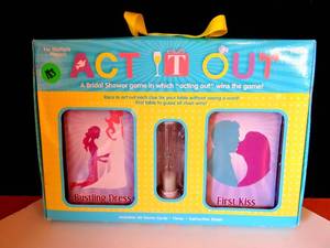 lot 183 image: Bridal Shower Act It Out Game by Horizon - New In Box