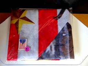 lot 187 image: YELLOWSTONE TV SERIES - DUTTON 2020 3 X 5 FLAG - NIP