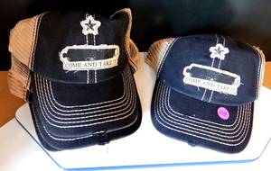 lot 219 image: COME & TAKE IT DENIM BALL CAP BY INDIE - (X5)