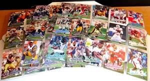 lot 226 image: NFL FOOTBALL STARS CARD COLLECTION - 36 TOTAL