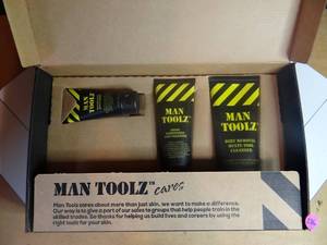 lot 236 image: Man Toolz Tool Box Skincare Set