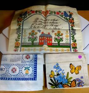 lot 277 image: VINTAGE SILKSCREEN ANNUAL CALENDERS - YEARS 1976, 1986, & 1987 - AS NEW