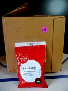 lot 279 image: Case of Seattles Best Portside Blend Coffee Packets as shown