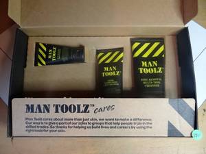 lot 290 image: Man Toolz Tool Box Skincare Set