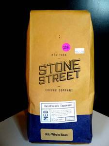 lot 293 image: STONE STREET MEDIUM ROAST COFFEE - ONE KILO