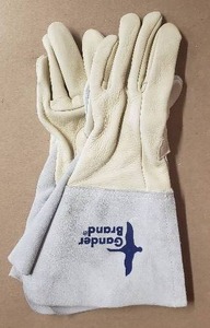 lot 30 image: 1 Pair of Bob Dale GlovesGander Brand Grain Leather Cowhide Gloves - Size S