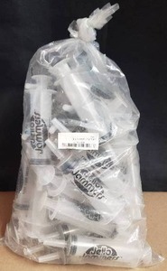 lot 40 image: Lot of 50 Jello Jammers 2 oz Jello Shot Syringes