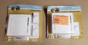 lot 86 image: Lot of 2 Hamton Bay Wireless Doorbells - Model 1003 008 627