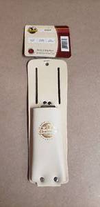 lot 114 image: Chalimex Professional Top Grain Leather Toolbelt Cutter Holder - H1075