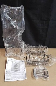 lot 120 image: Zenna Home Door Mounted Shower Caddy