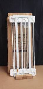 lot 163 image: Regalo Easy Step Extra Tall Metal Walk-Through Safety Gate - Model #1166 H DS