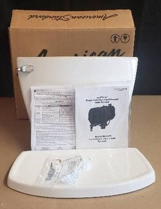 lot 11 image: American Standard Yorkville Pressure-Assisted 1.6 GPF Toilet Tank, White