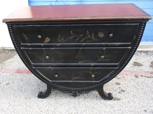 lot 33 image: 3 Drawer-BombayBombe Style Cabinet   Chest By Ultimate Accents