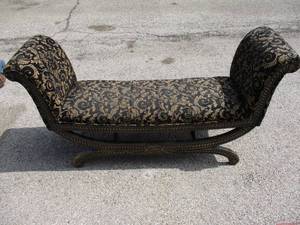 lot 25 image: Double End- Window Entryway, Seat  Bench