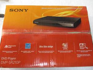 lot 153 image: Like New- SONY DVD Player-Model DVP-SRP