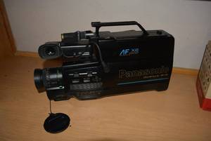lot 83 image: Panasonic AF X6 CCD Video Recorder with Case and Accessories