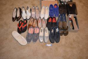 lot 123 image: Womens Shoes Talbots, HS Trask & Co, Enzo Angiolini and More, Most size 7.5 or 8