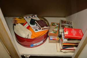 lot 134 image: Lots of Souvenir Card Decks, Individual Tally Keepers and Pencils
