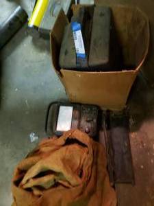 lot 350 image: Simpson Volt Reader, Long Drill Bits and Misc. Woodworking Tools
