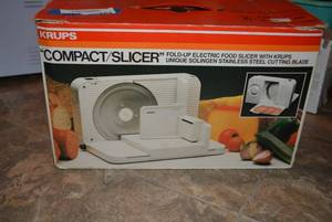 lot 163 image: Krups Electric Food Slicer
