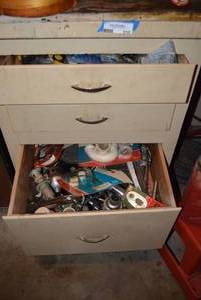 lot 310 image: Misc. Tools and Items in Drawers