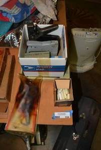 lot 334 image: Craftsman Staple Gun Kit, Staple Guns and Staples