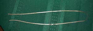 lot 57 image: Silver Necklace, Marked 925, Needs Repair