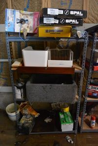 lot 105 image: Contents of Shelf Misc.