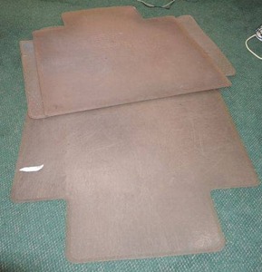 lot 50 image: Office Chair Mats