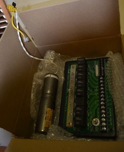 lot 63 image: Air Bag Inflator Cannister and R. C. Tronics Main Circuit Board (power distribution control board)