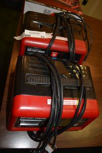 lot 64 image: 2 EverStart Battery Chargers