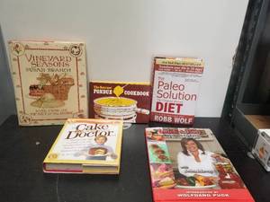 lot 50 image: Cookbooks and Health books